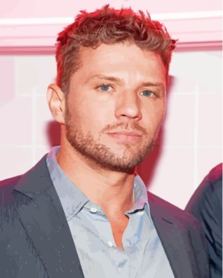 The Actor Ryan Phillippe Paint by number