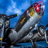 The Memphis Belle Military Airplane Paint by number