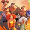 The Croods paint by number