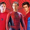 Three Spidermen paint by number