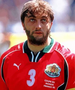 Trifon Ivanov Footballer paint by number