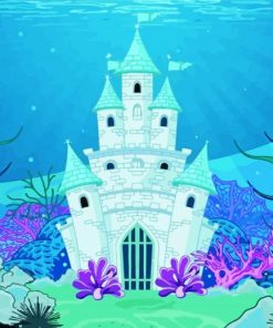 Underwater Castle paint by number