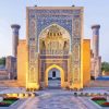 Uzbekistan Samarkand paint by number