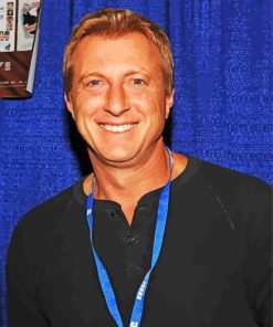 William Zabka Actor paint by number