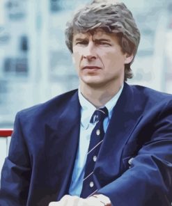 Young Arsene Wenger Paint by number