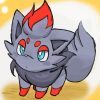 Zorua Art paint by number