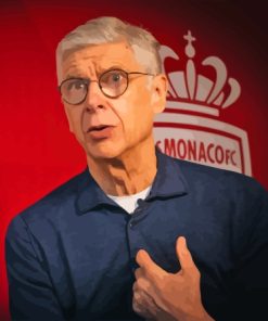 Arsene Wenger Manager Paint by number