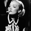 Black And White Smoking Marlene Dietrich paint by number