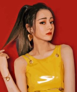 Cool Dilraba Dilmurat paint by number