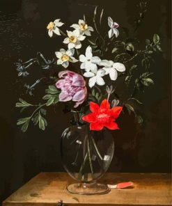 Flower Vase Still Life paint by number