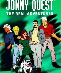 Jonny Quest Characters paint by number