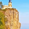 Minnesota Split Rock Lighthouse paint by number