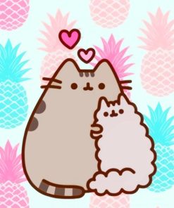 Pusheen Cat paint by number