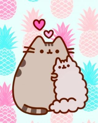 Pusheen Cat paint by number