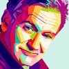 Robin Williams Pop Art paint by number