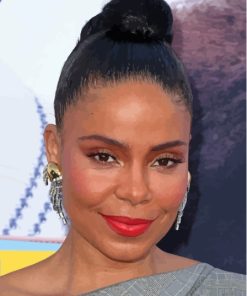 Sanaa Lathan paint by number