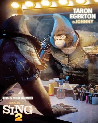 Sing 2 Johnny Poster Paint By Numbers