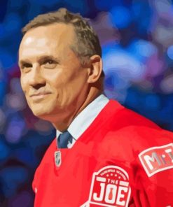 Steve Yzerman Paint by number