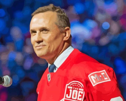 Steve Yzerman Paint by number