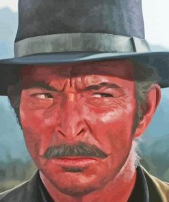 The Good The Bad And The Ugly Lee Van Cleef paint by number