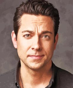 Actor Zachary Levi Paint By Numbers