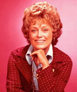 Actress Rue Mcclanahan Paint By Numbers