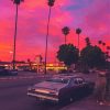 Aesthetic Sunset Vintage California Paint By Numbers