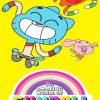 Amazing World Of Gumball Cartoon Poster Paint By Numbers