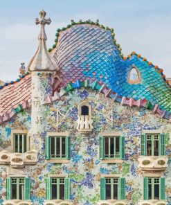 Barcelona Casa Batllo Paint By Numbers