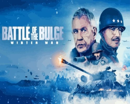 Battle Of The Bulge Winter War Poster Paint By Number