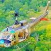 Bell UH 1 Huey Helicopter Paint By Number