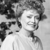 Black And White American Actress Rue Mcclanahan Paint By Numbers