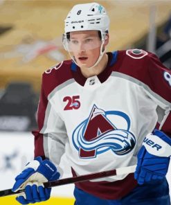 Cale Makar Hockey Player Paint By Numbers