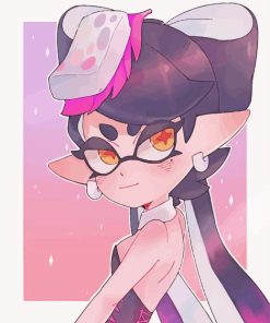 Callie Splatoon Character Art Paint By Numbers