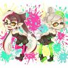 Callie And Marie Splatter Art Paint By Numbers