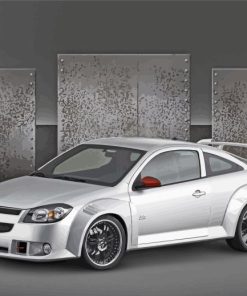 Chevrolet Cobalt Grey Car Paint By Numbers