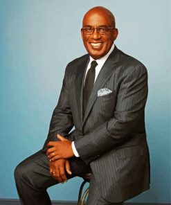 Classy Tv Presenter Al Roker Paint By Numbers