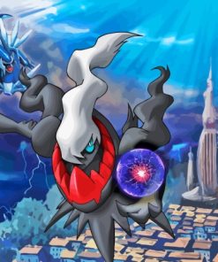 Darkrai Pokemon Character Paint By Numbers