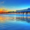 Daytona Beach Pier At Sunset Paint By Numbers