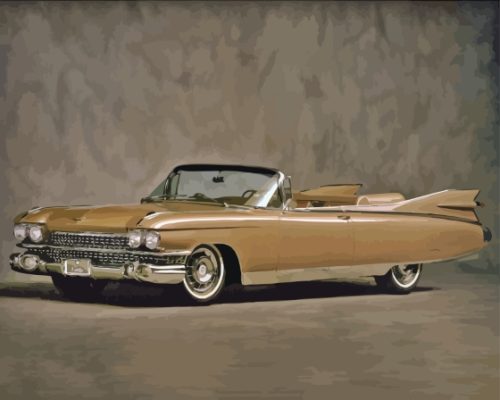 Eldorado Cadillac 1959 Paint By Numbers