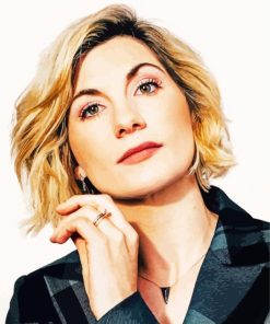 Jodie Whittaker Paint By Numbers