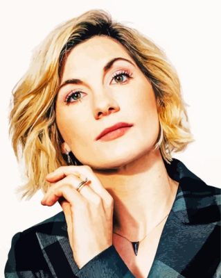 Jodie Whittaker Paint By Numbers