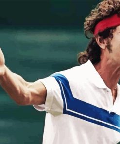 John McEnroe Paint By Numbers