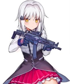 Koneko Tojo With Gun Paint By Numbers