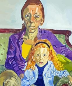 LInda Nochlin By Alice Neel Paint By Numbers