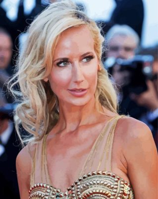 Lady Victoria Hervey Model Paint By Numbers