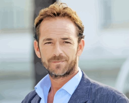 Luke Perry American Actor Paint By Numbers