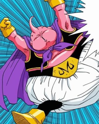 Majin Boo Dragon Ball Z Paint By Numbers