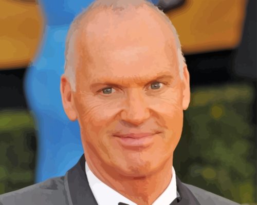 Michael Keaton Paint By Numbers