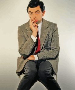 Mr Bean Poster Paint By Numbers